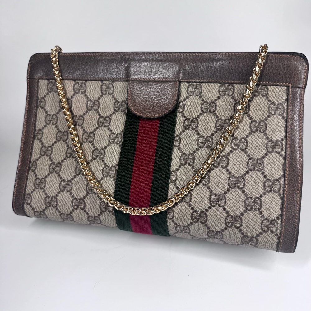 Gucci Ophidia Sherry line GG Monogram Accessory Collection Clutch Crossbody Bag - Picture 8 of 17